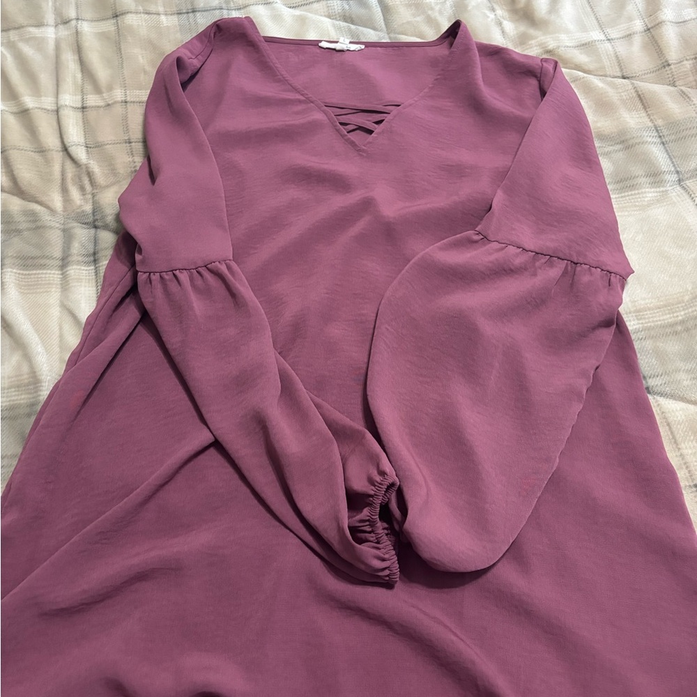 Maurice’s Mauve Long Sleeve